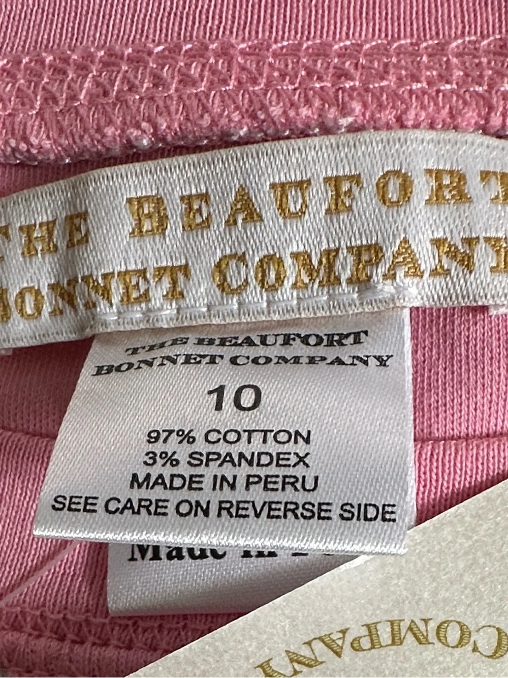 NWT Beaufort Bonnet Company TBBC circus Cassidy Crewneck size 10